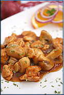 Putengeschnetzeltes mit Champignons