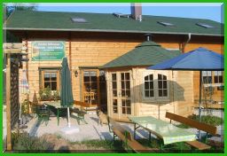 Blockhaus mit Finnischer Grill-Kota