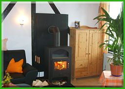Studio mit Kamin