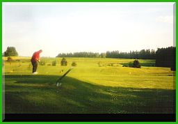 9-Loch Golfplatz mitten im Wald
