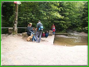 Rast am Staubecken