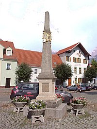 Postsäule Stadt Wittichenau
