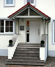 Pension Schweiz - Eingang