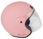 Casque Jet Sun Rose Mat