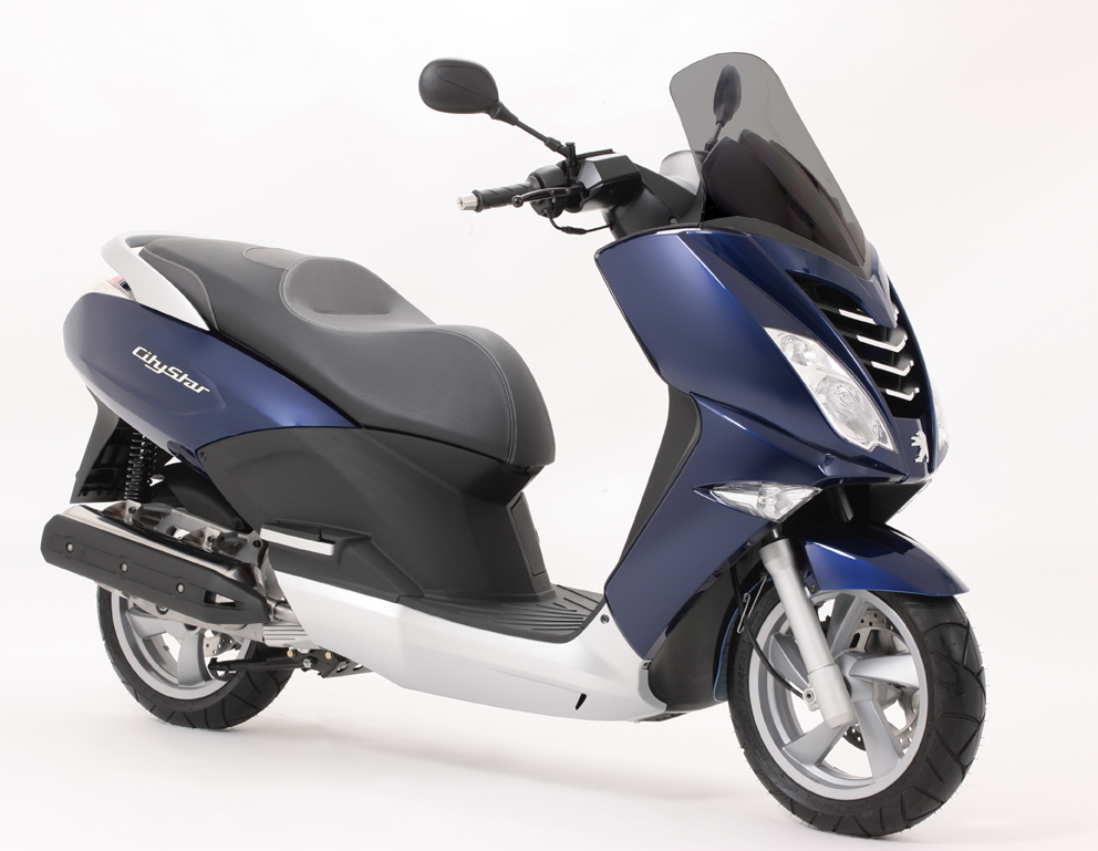 Cystar 125 Peugeot Bleu