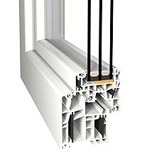 energeto&reg;, Mittedichtungssystem, 70mm Bautiefe