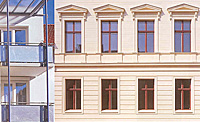 Die Investition in moderne Holz-Alu-Fenster ist gut angelegt. 