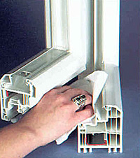 Das Pewo-H 260 Fenstersystem ist extrem pflegeleicht.