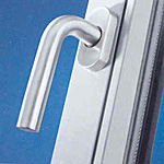 Edelstahl-Griff L-Form 