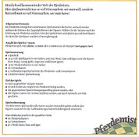 Abbildung der Spielanleitung vom Brettspiel Pferdemist. Klick zeigt ein vergr&ouml;&szlig;ertes Bild