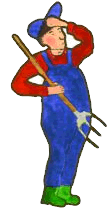 Die Spielfigur "Bauer" aus dem Brettspiel Pferdemist