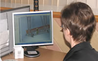 CAD-Konstruktionen am Rechner