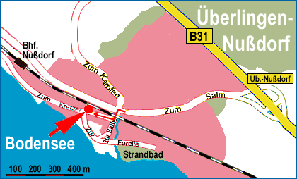 Ortsplan Nußdorf