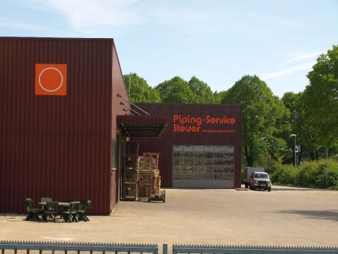 LKW Einfahrt neue Halle