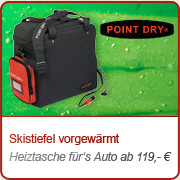 Pleil Gesunde Schuhe SPORT: Point Dry Skistiefel-Heiztasche