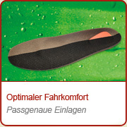 Optimaler Komfort beim Skifahren durch passgenaue Einlagen