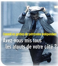 Conseil en gestion de patrimoine ind&eacute;pendant