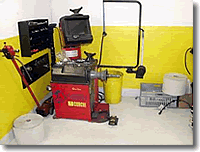 Rad-Wuchtmaschine