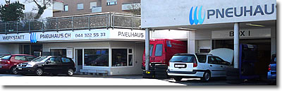 Frontansicht Pneuhaus.ch