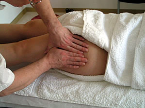 Lymphdrainage Oberschenkel