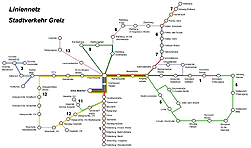 �bersicht der Stadtlinien Greiz, Downlodgr��e ca. 700 KB