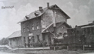 Bahnhof Pronsfeld ca.1910 - 1920