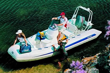 Freiberger Trailerboot Charter - Schlauchboot Grand 470