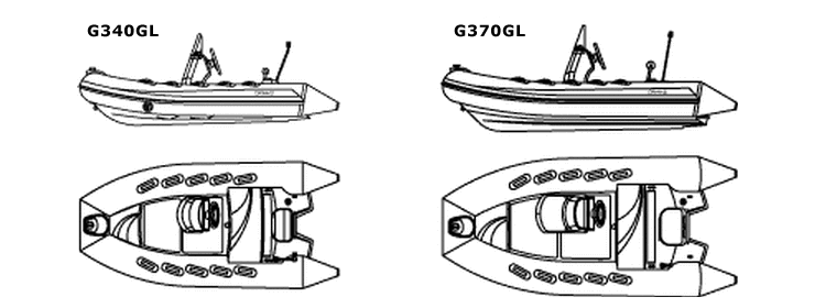 Schlauchboot Grand Golden Line Tender