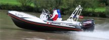 Freiberger Trailerboot Charter - RIB Schlauchboot ZAR 53