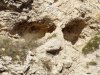 <b>Jerusalemreise - Der Felsen von Golgatha</b><br>Golgatha bedeutet Schädelstätte. Der Schädel ist genau zu erkennen.
