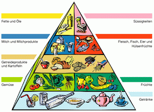 Lebensmittelpyramide - Ern&auml;hrungsberatung / Gesundheitsberatung R&auml;g&auml;bog&auml;