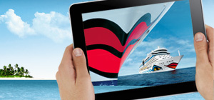 Kreuzfahrtplanung per AIDA iPad