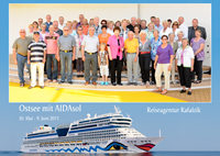 Gruppenkreuzfahrt mit AIDAsol vom 30.05. - 09.06.2011