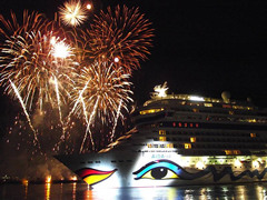 Taufe AIDAsol in Kiel