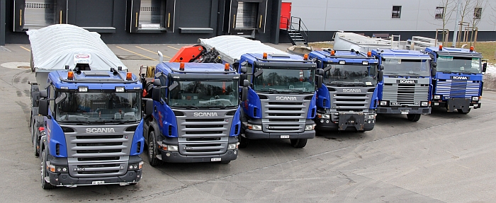 Rebmanntrans blaue Flotte