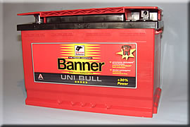 Banner Batterie