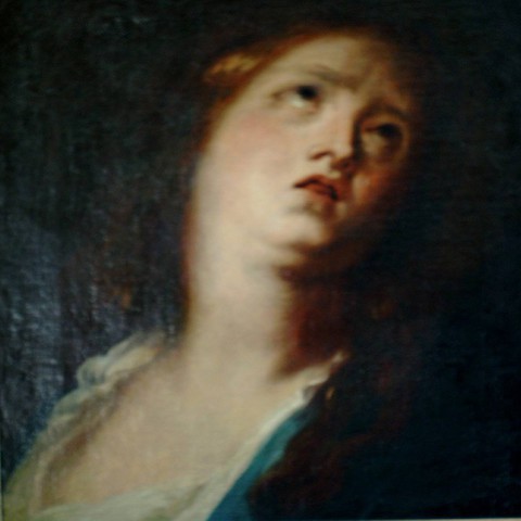 3b Gaspar de Crayer (1584-1669), "Magdalena", �l/Lwd.,