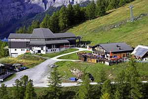 Restaurant Briand, direkt bei der Mittelstation der Torrentbahn