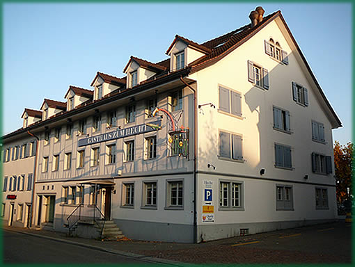 Aussenansicht Gasthaus zum Hecht