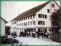 Das Gasthaus zum Hecht anno 1905