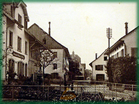 Das Gasthaus zum Hecht anno 1910