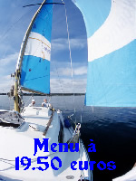 Menu &agrave; 19.50 &euro;