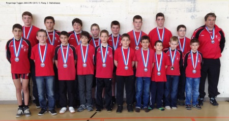 Jugend-Mannschaftsmeisterschaft 2013 Tuggen 3.Rang