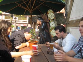 Plausch im Europa-Park