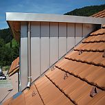 Steildach mit Lukarne
