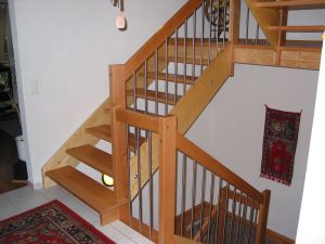 Rutishauser Holzbau - Treppenbau