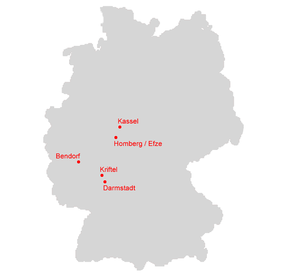 Standorte der Sparkassen Markt Service GmbH