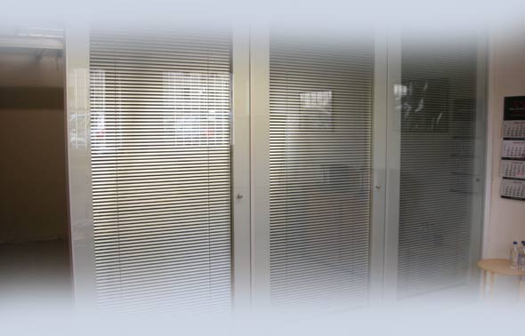 schalldämmende Glasschiebewände und Glasschiebewand