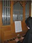 Orgelspiel auch im Kloster