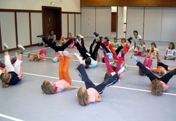 Kinderturnen SC Amrichshausen in Garnberg